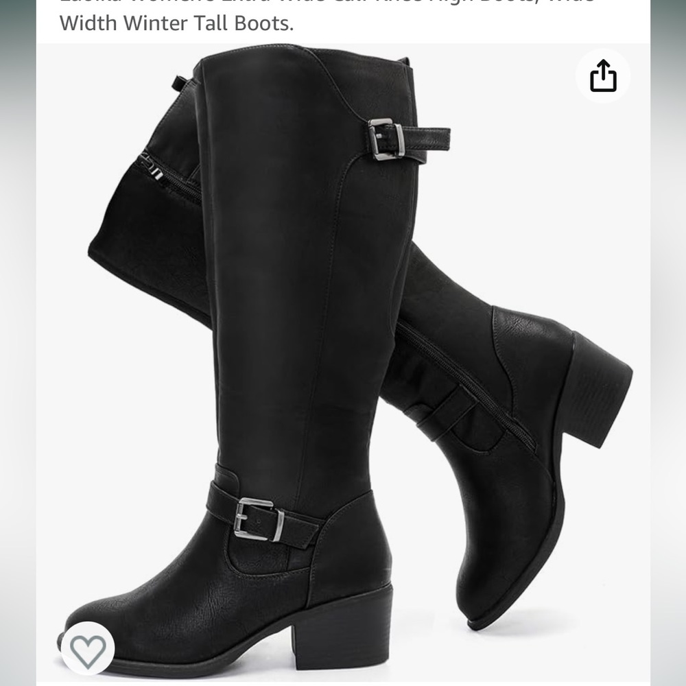 Extra wide boots